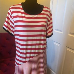 Short sleeve maxi dress